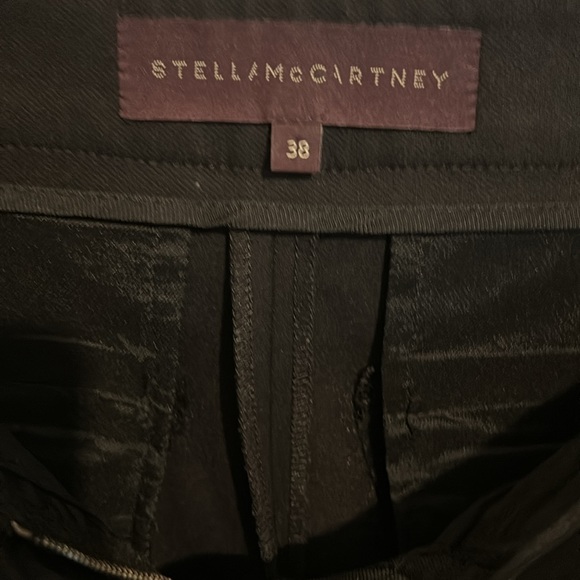 STELLA Mc CARTNEY Gorgeous Black pants. size 38 - Picture 7 of 10